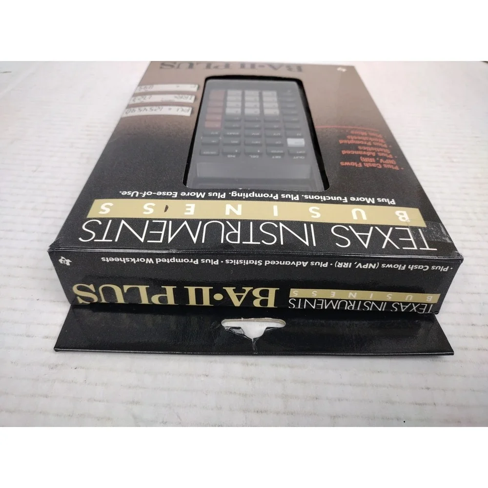Texas Instruments BAII Plus Professional Advanced Business Analyst Calculator - Picture 5 of 10